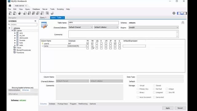 MySQL Workbench Create A Table And Insert Records