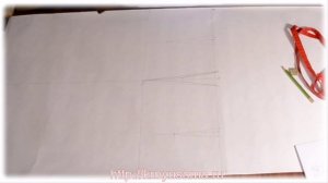 Построение выкройки прямой юбки на бумаге. Вторая часть урока №1. Курс "Крою сама"