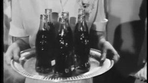 Реклама кока колы, 1950 год