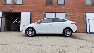 Хорошо диски сели на Солярис! Прома GT 16" в цвете Неро