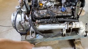 V8 4,25 ЗМЗ 511 моренизированный (М8ЧСПУ100) c катера Чибис