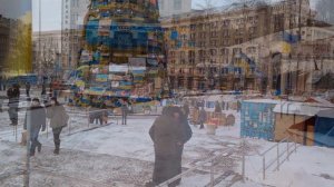 Первый зимний день Майдана c и.о.правительства. 29.01.14г.