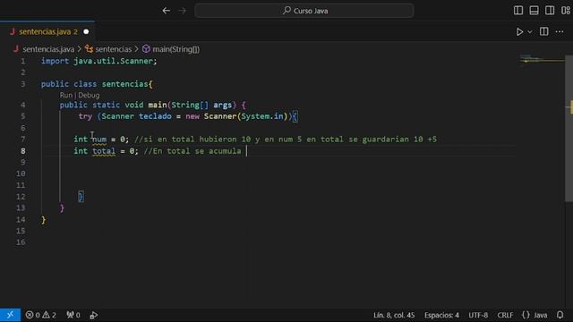 Curso Java - Sentencias de control While, Do while y For смотреть онлайн