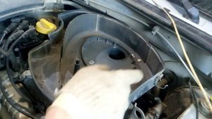 ЗАМЕНА ВОЗДУШНЫХ ФИЛЬТРОВ ЛОГАН, сандеро. Renault LOGAN, SANDERO.
