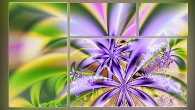 Frame's and fractal's. Модульные картины и фракталы. смотреть онлайн