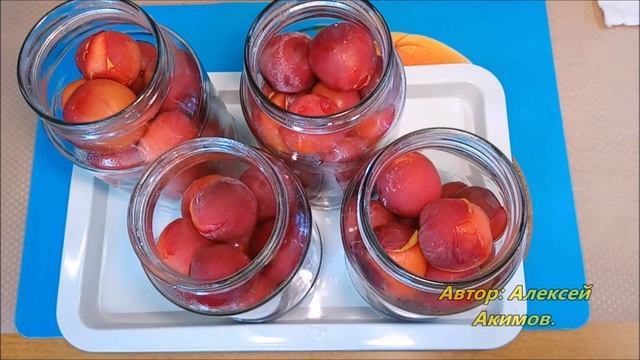 Сливы в сиропе на зиму. смотреть онлайн