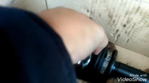 Привод левый на Рено Логан.