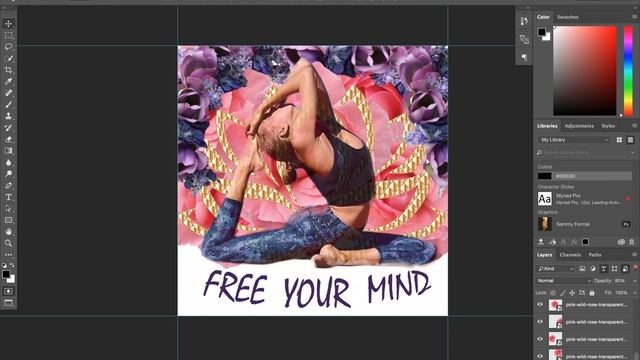 Madeline Aerni Photoshop Project смотреть онлайн