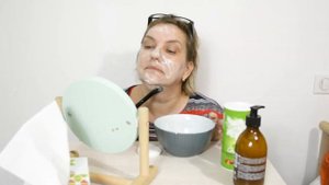 Очищающая Маска Скраб для Лица с Содой