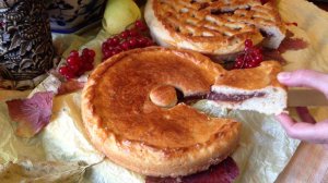 Пирог с калиной