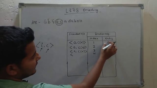 15. LZ78 Encoding | Data Compression