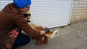 Полка в беседку своими руками