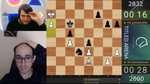 Радостные шахматы! Александр Гельман - Дмитрий Гольцев