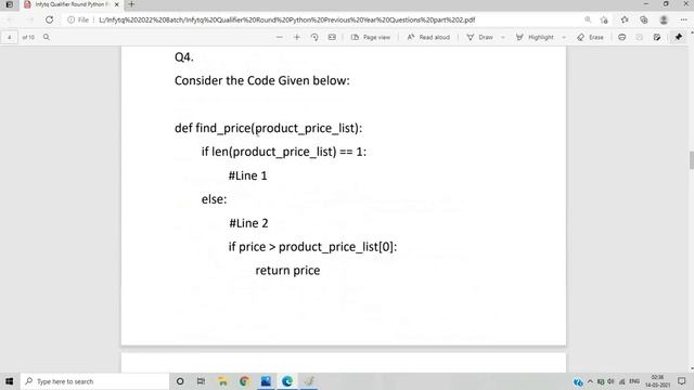 Infytq Preparation 2022 | Day 4 Python Previous Year Questions Practice, Prepare & Crack It #infyt смотреть онлайн