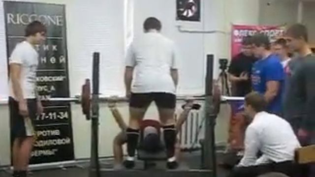 Сергей Гурин. жим 97.5 - смотреть онлайн