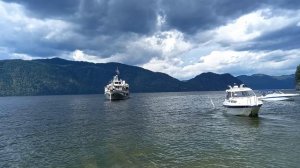 Телецкое озеро.Водопад Корбу.Легендарный теплоход Пионер Алтая.