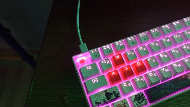 обзор на мою игровую клавиатуру|DEXP TANTO RGB