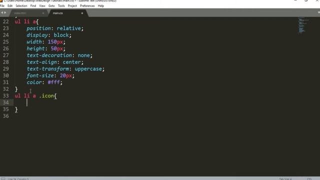 Navigation Bar With Icon Using Html And CSS - CSS Horizontal Menu Bar with Icons #ANIMATION