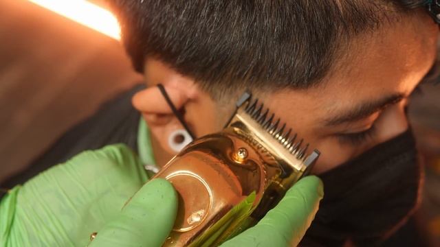 Pompadour Haircut Freestyle Design