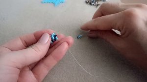 Necklace. Жгут из бисера и бусин. МК