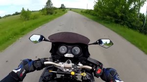 Тест ветрового стекла на cb400sf Boldor