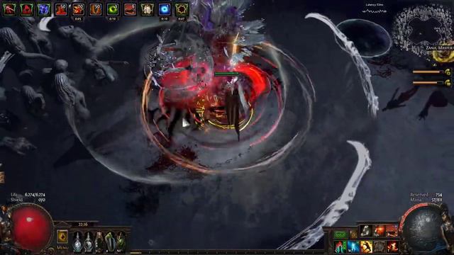 Uber Elder Kill (Deathless) | Crit Phys Cyclone Berserker | Path of Exile Legion SC смотреть онлайн