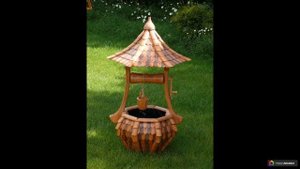 Декоративный колодец на даче своими руками: 57 иллюстраций