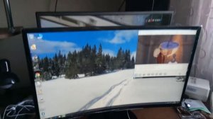 Изогнутый монитор Samsung C27CF390 27дюймов