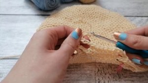 ВЯЗАНАЯ АВОСЬКА С ИДЕАЛЬНО КРУГЛЫМ ДНОМ