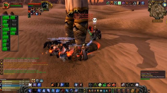 WoW Classic/The Calling Raid Quest in Silithus---Warrior Level 60. Gameplay смотреть онлайн
