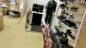 Детский орбиз автомат M416 для гидробола, тестируем