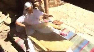 Как пекут лаваш.