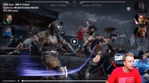 MK Mobile. MK11 Kabal Gameplay and Review. INSANE PASSIVE! Epic Fatal Blow and Crushing Blow!