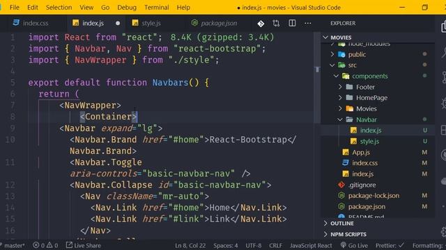 Building Navbar with React Hooks,React Bootstrap in Nepali смотреть онлайн