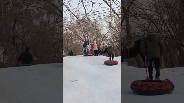 горки в Алматы, аэропортовское озеро