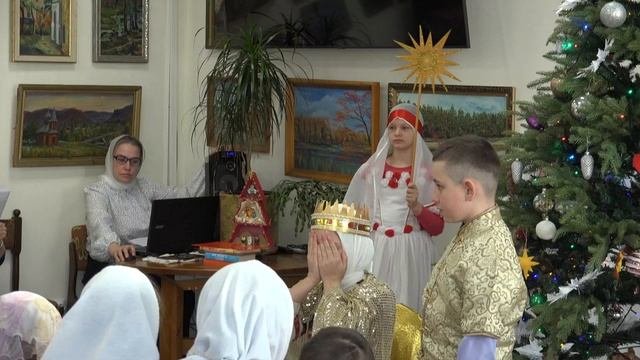 Поздравление от воскресной школы Кафедрального Благовещенского собора г. Арсеньева