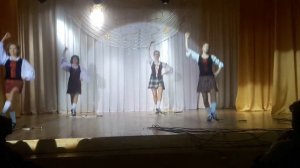 Шотландский танец с мечами. Школа ирландского танца " Кельтский дракон".