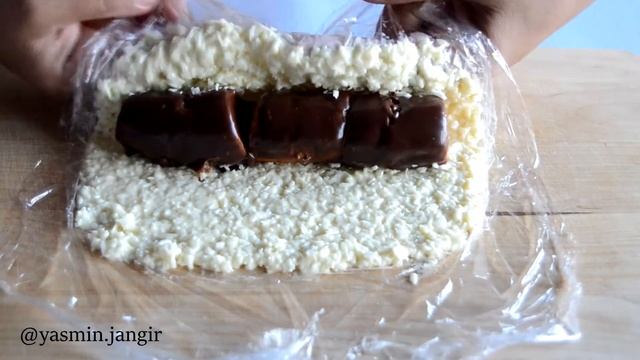Сладкие роллы для детей | Бананы в шоколаде