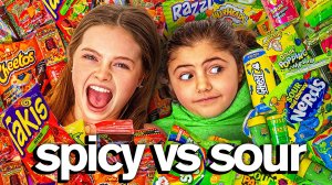 Eating The World s SPICIEST vs SOUREST FOODS