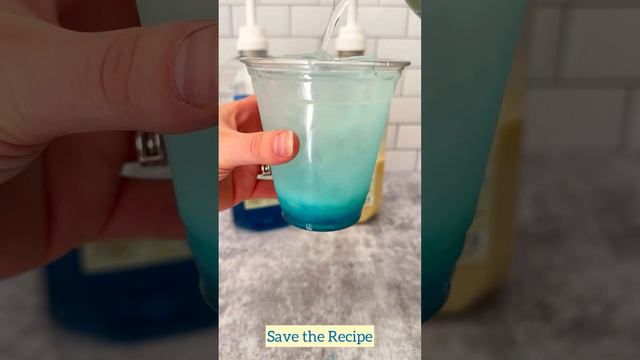 Save the Recipe - Blue Lagoon