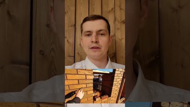 Класть облицовочный кирпич правильней в процессе кладки черной кладки стен, а не после!#кирпич