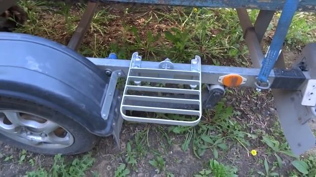 Ступеньки для прицепа  поставил на свой Ступинский