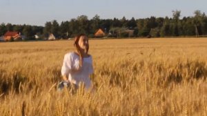 Фотосессия в поле// Фотосессия на закате