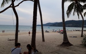 Пляж Патонг в марте 2023 года