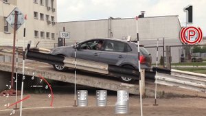 АВТОДРОМ. Проезд по кругу