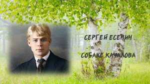 С. Есенин. Собаке Качалова