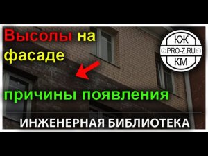 Высолы на фасаде: причины | кирпичный дом | строительство