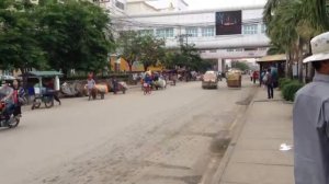 Граница Тайланд - Комбоджа. Сторона Комбоджа.