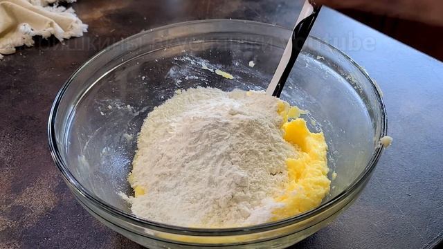 Мягенькое Тающее во рту с минимум  ингредиентов без миксера печенье
