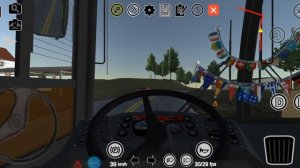 катаемся на автобусе МАЗ 107.466 игра Proton Bus Simulator